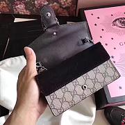 Gucci Dionysus GG Supreme Super Mini Bag Style ‎476432 Black - 5