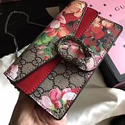 Gucci Dionysus GG Blooms Super Mini Bag Style ‎476432 red - 2