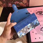 Gucci Dionysus GG Blooms Super Mini Bag Style ‎476432 blue - 3