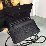 Forubags Chanel Boy Woc Black Caviar Leather In Gold & Silver Hardware - 5