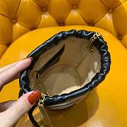 Gucci Marmont Mini Black Bucket  - 6