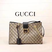 Gucci Padlock medium GG bees shoulder bag Style ‎479197 - 1