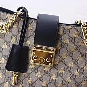 Gucci Padlock medium GG bees shoulder bag Style ‎479197 - 6