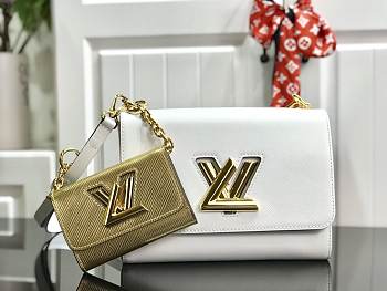 FORUBAGS LOUIS VUITTON TWIST MM BAG 23.0 X 17.0 X 9.5 Cm