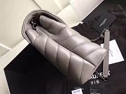 FORUBAGS YSL LOULOU GREY 24cm x 17cm x 9cm - 4