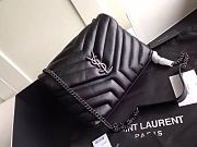 FORUBAGS YSL LOULOU BlACK 24cm x 17cm x 9cm - 1