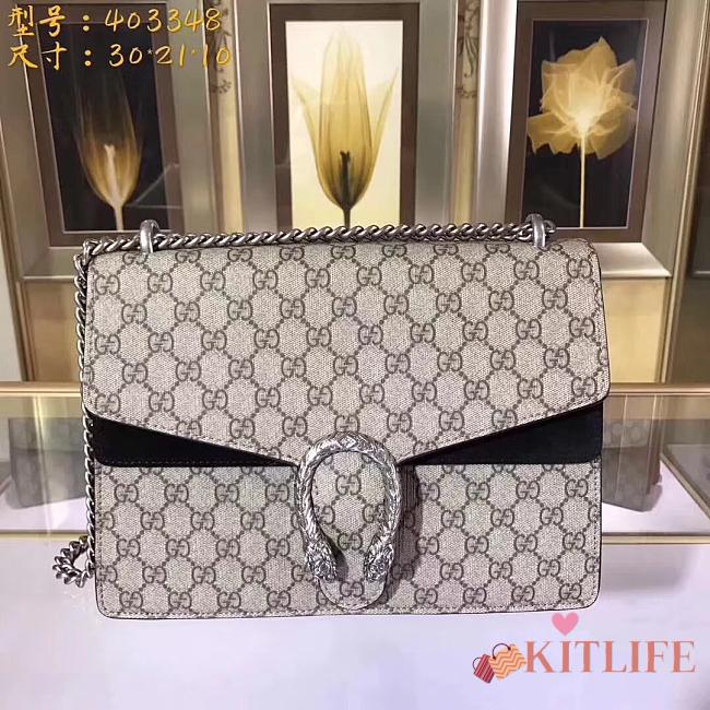 Forubags Gucci Dionysus medium GG shoulder bag Style ‎403348  - 1