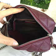YSL TOY MONOGRAM IN BURGUNDY 21cm x 15cm x 12cm - 3