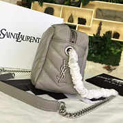 YSL TOY MONOGRAM IN Grey 21cm x 15cm x 12cm - 2