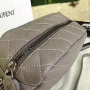 YSL TOY MONOGRAM IN gray 19cm x 9cm x 13cm - 3