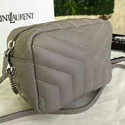 YSL TOY MONOGRAM IN gray 19cm x 9cm x 13cm - 5