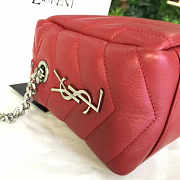 YSL TOY MONOGRAM IN Red 21cm x 15cm x 12cm - 4