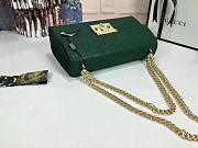 Gucci Padlock Gucci Signature Shoulder Bag in green 30*17*8cm - 2