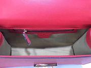 Gucci Padlock Gucci Signature Shoulder Bag Red Colour 30*17*8cm - 6