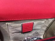 Gucci Padlock Gucci Signature Red Shoulder Bag 20cm - 2