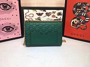 Gucci Padlock Gucci Signature Green Shoulder Bag 20cm - 3