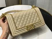 Forubags Chanel Leboy lambskin leather Bag 20cm/25cm - 6