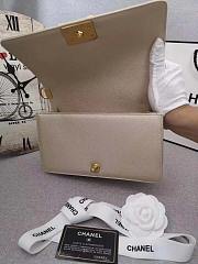 Forubags Chanel Leboy Cavair Chevron Quilted leather Bag 25cm - 5