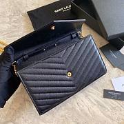 YSL Woc Chain Caviar Leather Bag -22.5*14*4CM - 5