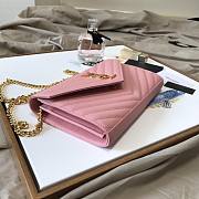 YSL Woc Chain Caviar Leather Bag Gold Hardware -22.5*14*4CM - 5