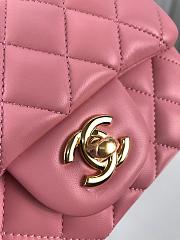 Forubags Chanel Mini Flap Bag Lambskin Leather With Bright Gold Hardware - 3