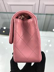 Forubags Chanel Mini Flap Bag Lambskin Leather With Bright Gold Hardware - 2