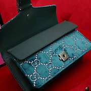 Forubags Gucci Dionysus GG velvet Shoulder Bag 499623 Blue 25x14x7cm - 2