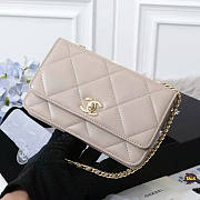 CHANEL CC LAMBSKIN WOC A80982 - 1