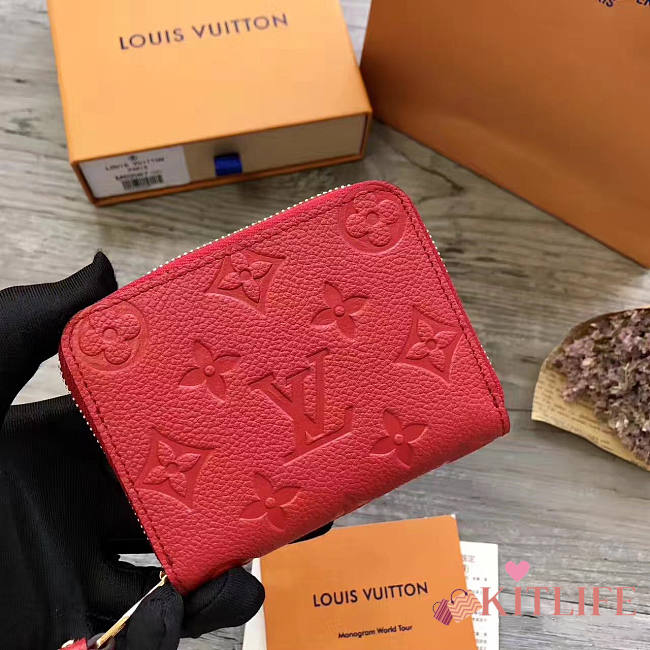 LOUIS VUITTON ZIPPY COIN PURSE M63696  - 1