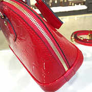 FORUBAGS 4 LV Alma BB Tote Bag Monogram Vernis M90174  - 5