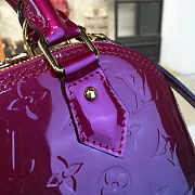 FORUBAGS 5 LV Alma BB Tote Bag Monogram Vernis M90322  - 3