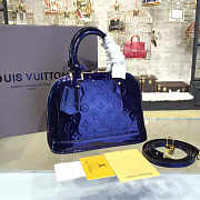 FORUBAGS 15 LOUIS VUITTON ALMA DARK BLUE BB - 1