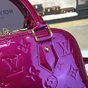 FORUBAGS 16 LV Alma BB Tote Bag Monogram Vernis M50565  - 5