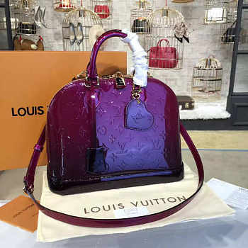 LV Alma PM Tote Bag Monogram Vernis M90321