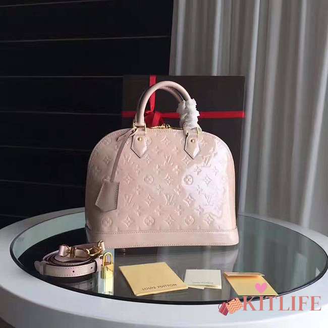 Louis Vuitton Alma PM Tote Bag Monogram Vernis 32cm x 24cm x 15cm - 1