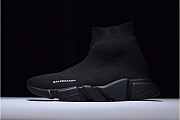 Balenciaga Speed Trainer Triple Black Shoes - 1