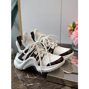Louis Vuitton White Sneakers Shoes - 5