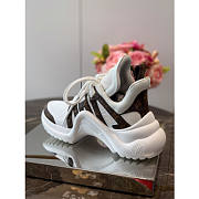 Louis Vuitton White Sneakers Shoes - 4