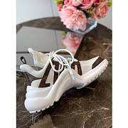 Louis Vuitton White Sneakers Shoes - 3