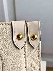 KITLIFE LOUIS VUITTON ONTHEGO GM MONOGRAM EMPREINTE CREAM M45081 - 5