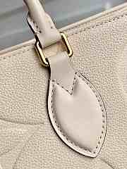 KITLIFE LOUIS VUITTON ONTHEGO GM MONOGRAM EMPREINTE CREAM M45081 - 4