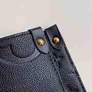 FORUBAGS LOUIS VUITTON ONTHEGO BLACK SIZE:35X28X15cm - 4