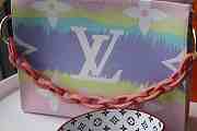 LOUIS VUITTON Toiletry 26 Pouch Escale Coated Canvas Clutch - 3