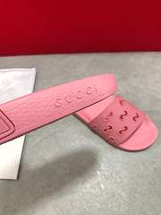 Forubags-38  Gucci Women's Rubber GG Slide Sandal Style ‎573922 JDR00 5846 - 6