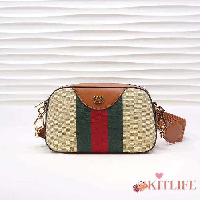 Gucci Vintage canvas shoulder bag Style ‎575073 98BEG 9685 - 1