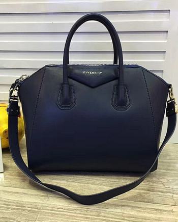 Forubags Givenchy Antigona Blue Handbag 33*28*19cm