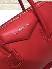 Forubags Givenchy Antigona Red Handbag 33*28*19cm - 3
