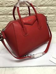 Forubags Givenchy Antigona Red Handbag 33*28*19cm - 5