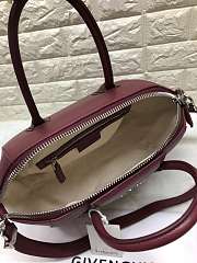 Forubags Givenchy Antigona Burgundy Handbag 33*28*19cm - 2