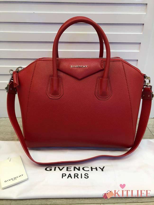 Forubags Givenchy Antigona In Red Handbag 33*28*19cm - 1